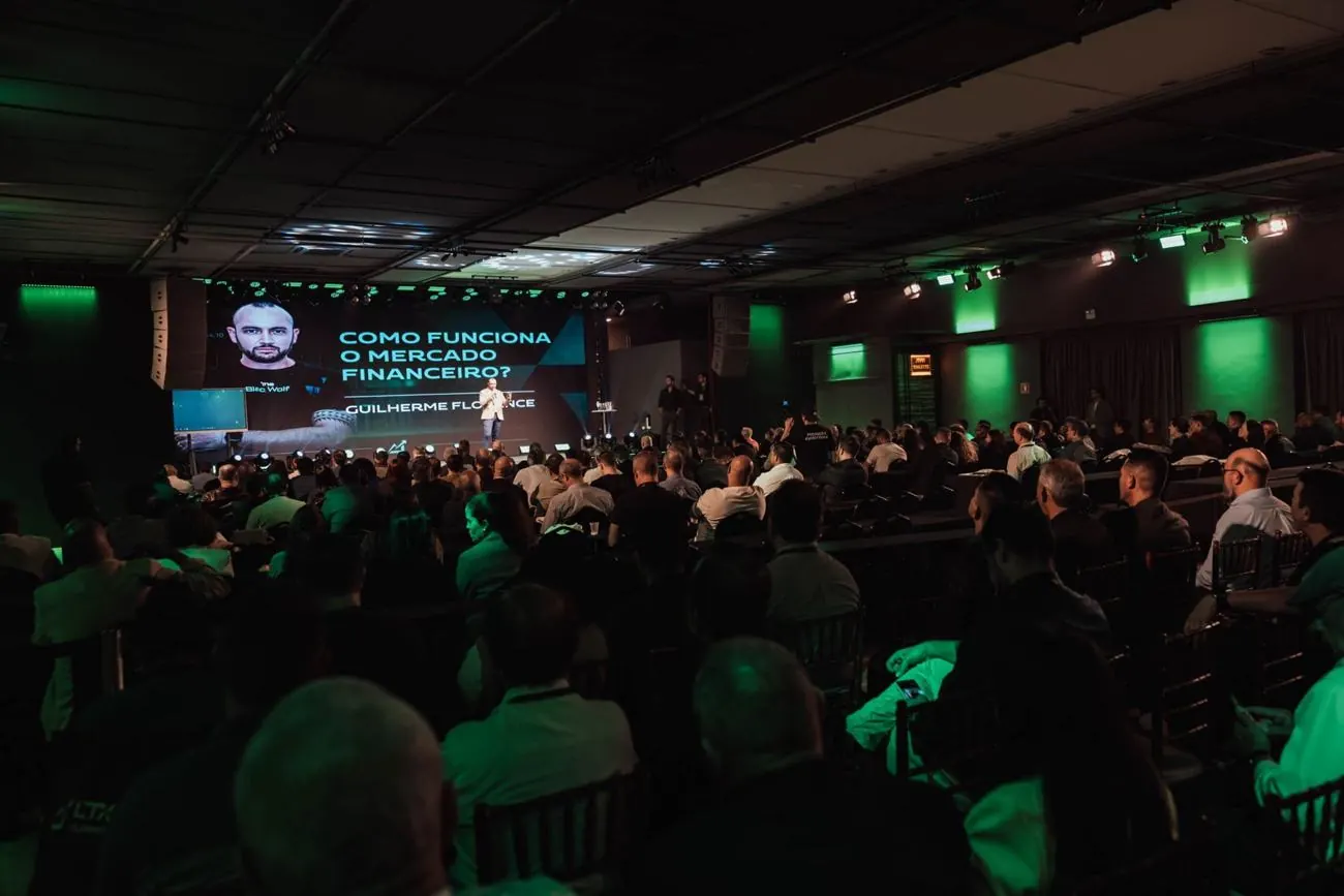 Aula sobre como funciona o mercado financeiro no LTX Summit